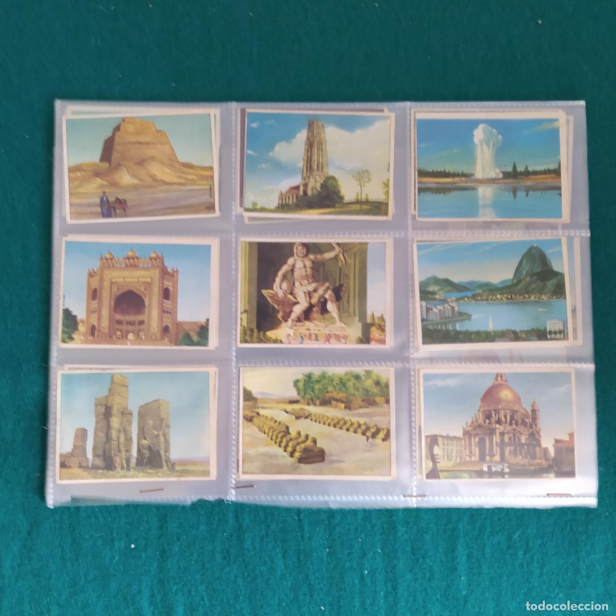 Colecionismo Cromos antigos: 38 CROMOS MARAVILLAS DEL MUNDO A TRAVES DE LA IMAGEN ,VITA