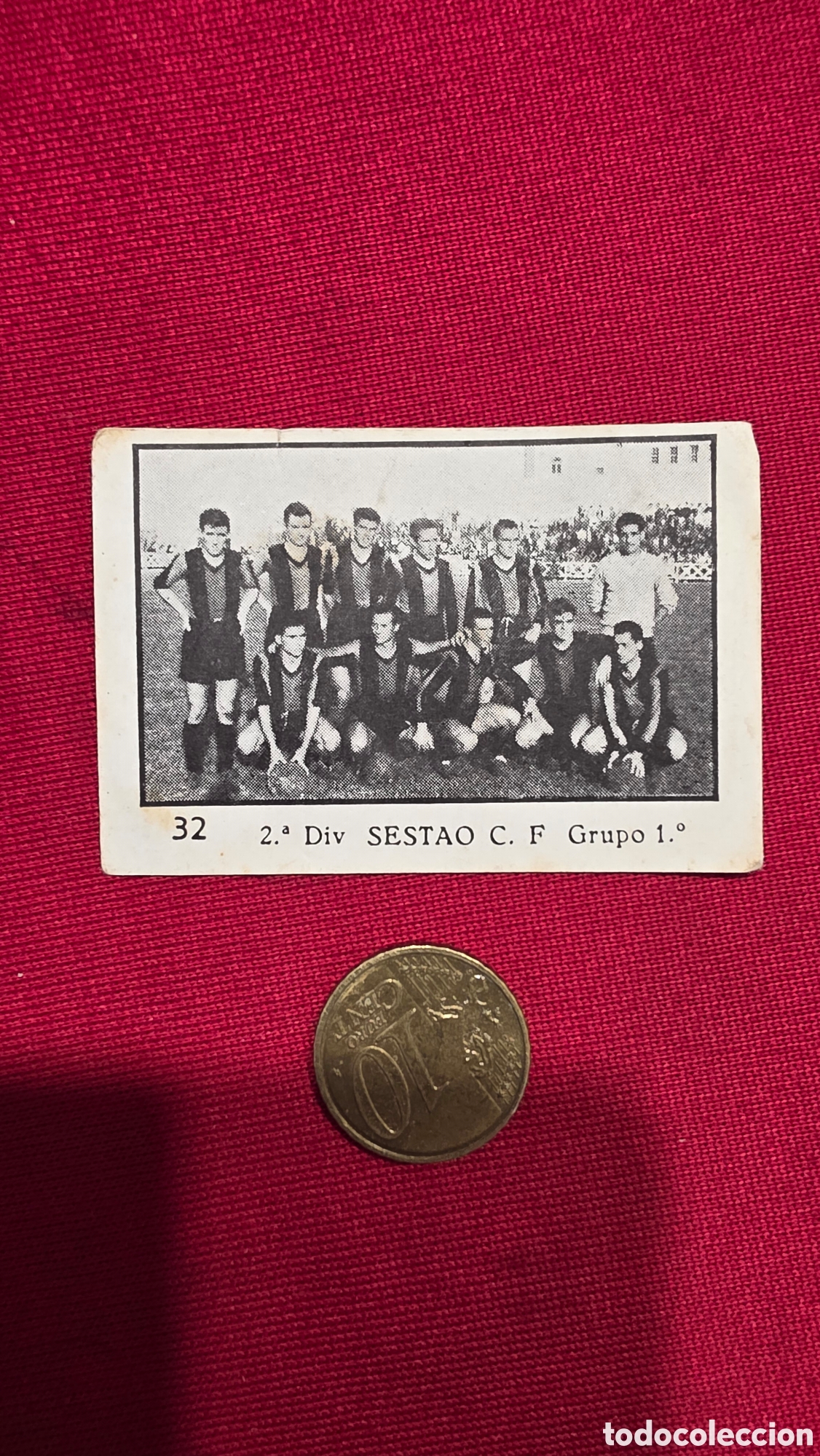 Collezionismo Figurine antiche: CROMO DEL SESTAO 2&deg;division LIGA 1955/56, ROOKIE CARD