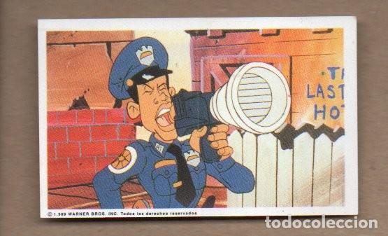 Coleccionismo Cromos antiguos: ANTIGUO CROMO ROSDOR - POLICE ACADEMY - LOCA ACADEMIA DE POLICIA. 1989 WARNER BROSS