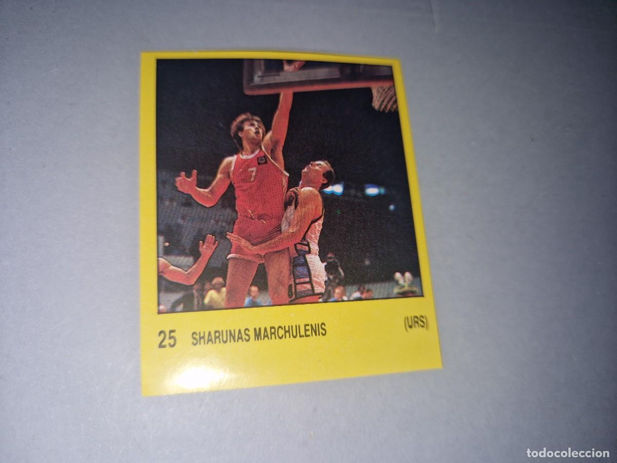 Coleccionismo Cromos antiguos: SUPERSPORT 1988 - 25 SHARUNAS MARCHULENIS ( URSS ), PANINI
