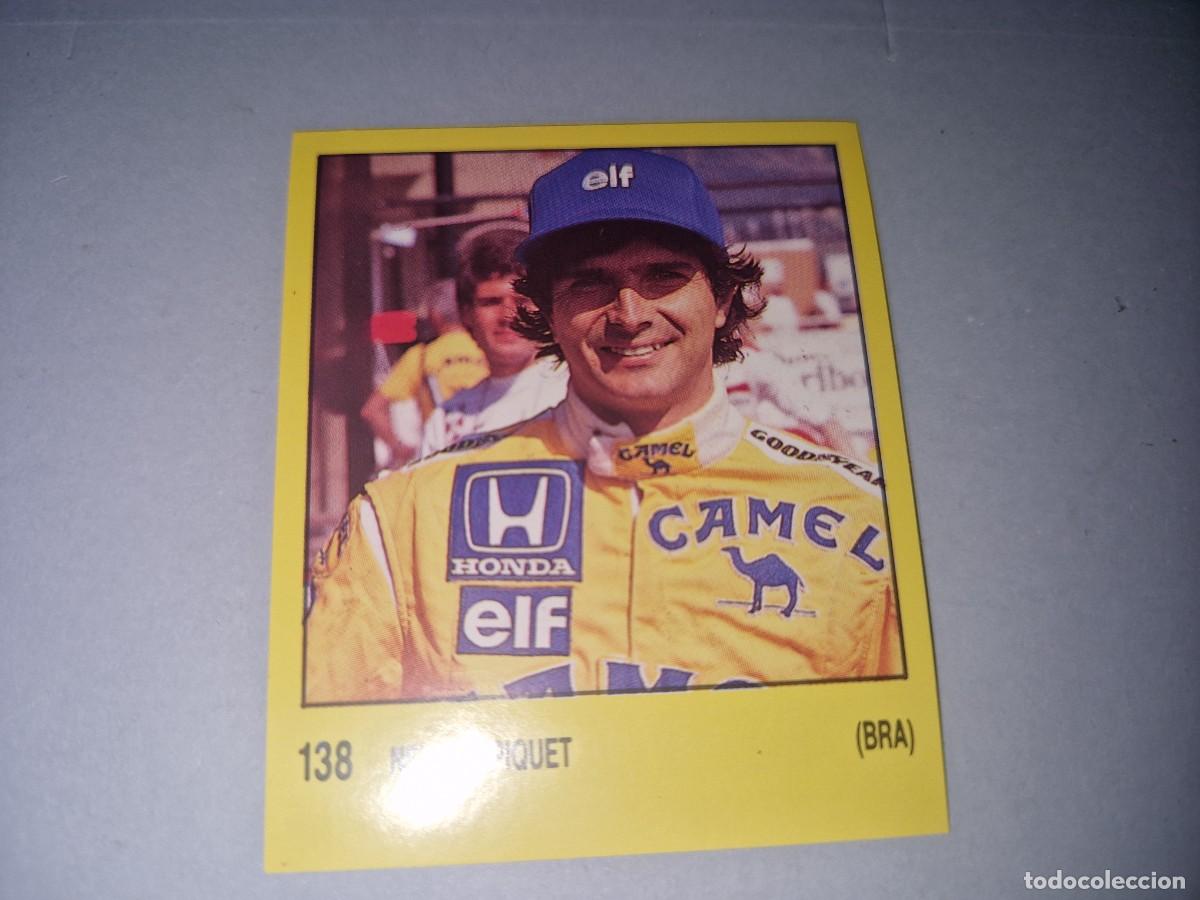 Coleccionismo Cromos antiguos: NELSON PIQUET- FORMULA 1- SUPERSPORT-N&ordm; 138- CROMO PANINI