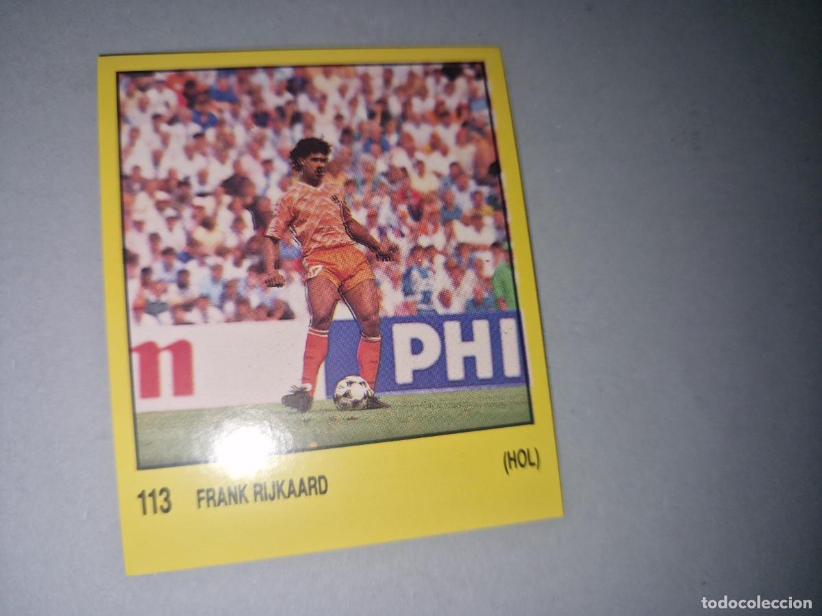 Coleccionismo Cromos antiguos: FRANK RIJKAARD 113 DINAMARCA SUPERSPORT FUTBOL 1988 CROMO PANINI
