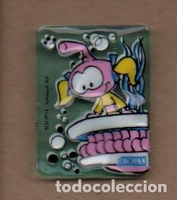 Coleccionismo Cromos antiguos: RARO CROMO PASTELITO SNORKELS CROPAN.