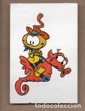 Coleccionismo Cromos antiguos: CROMO PASTELITO SNORKELS CROPAN. SNORKELAVENTURAS. NUEVO SIN PEGAR.