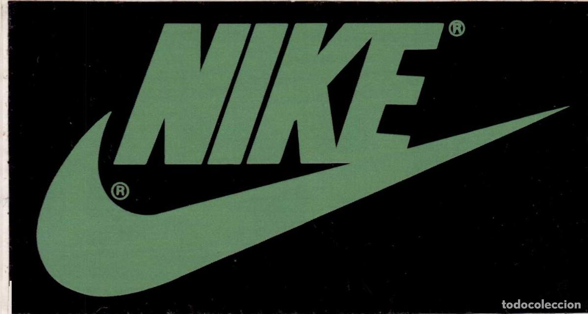 Coleccionismo cromos antiguos: PEGATINA  DE MARCA DE DEPORTIVA NIKE