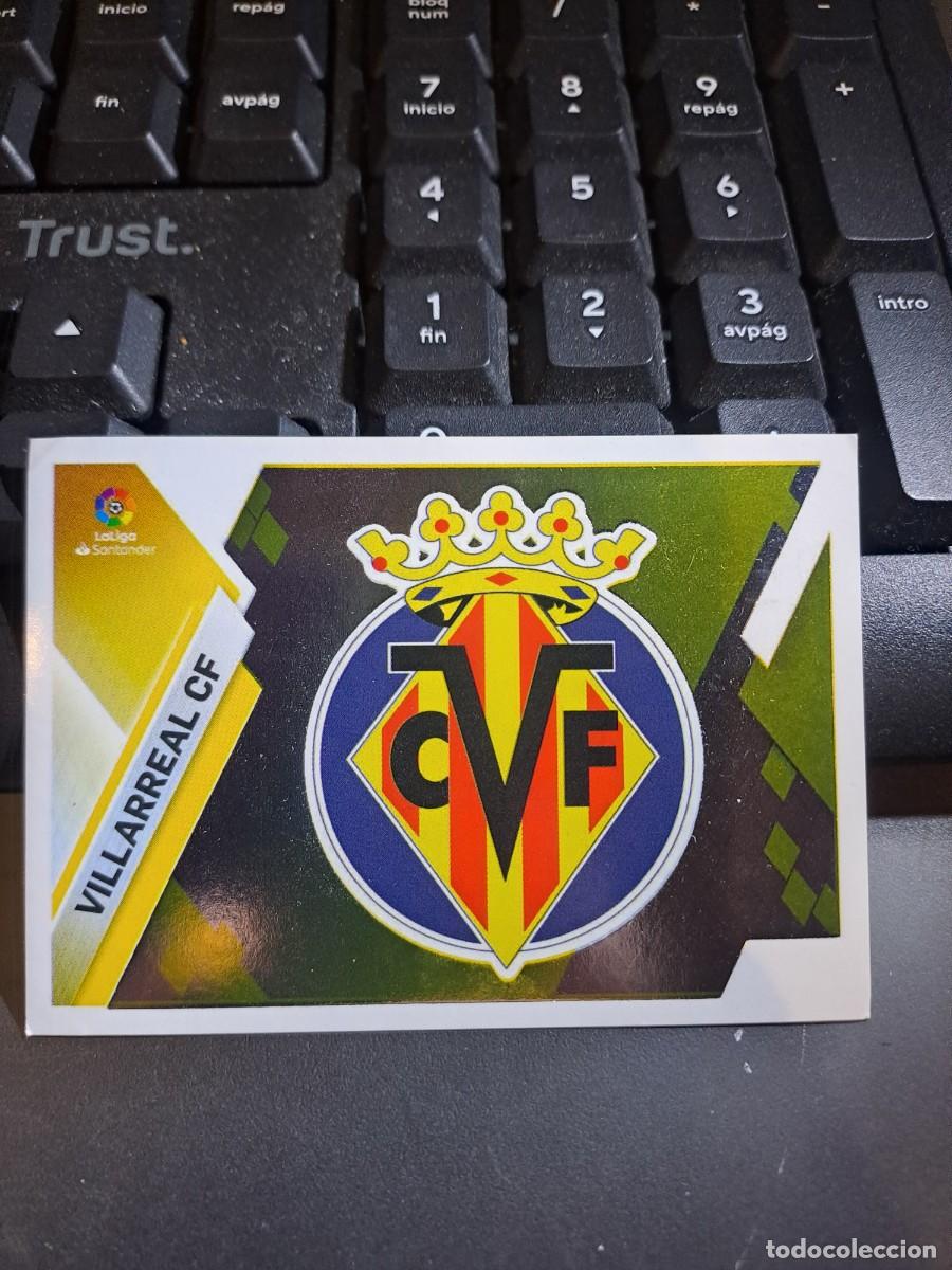 Coleccionismo Cromos antiguos: CROMO ESCUDO VILLARREAL 39 LIGA 2019 2020 19 20 ESTE PANINI NUNCA PEGADO