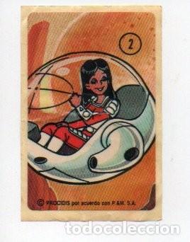 Coleccionismo Cromos antiguos: ANTIGUO CROMO ADHESIVO DE CHICLE, ERASE UNA VEZ EL CUERPO HUMANO N&ordm; 2, PROCIDIS.