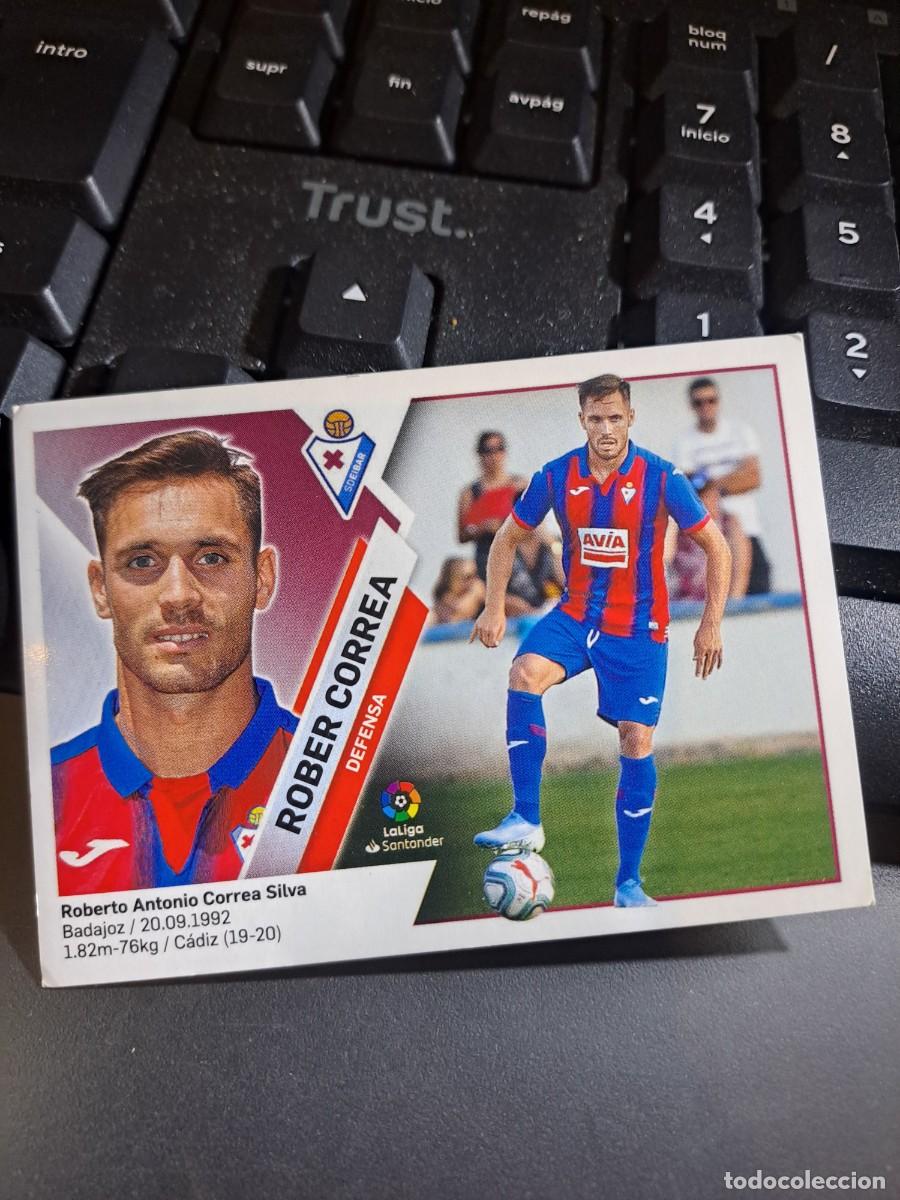 Coleccionismo Cromos antiguos: CROMO ROBER CORREA 7 BIS COLOCA EIBAR LIGA 2019 2020 19 20 ESTE PANINI NUNCA PEGADO