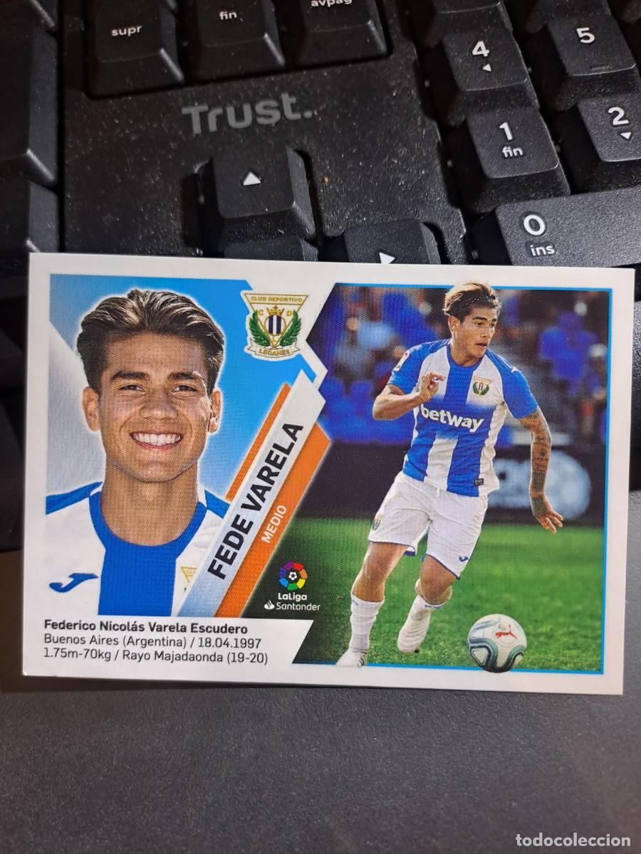 Coleccionismo Cromos antiguos: CROMO FEDE VARELA 9 BIS COLOCA LEGANES LIGA 2019 2020 19 20 ESTE PANINI NUNCA PEGADO