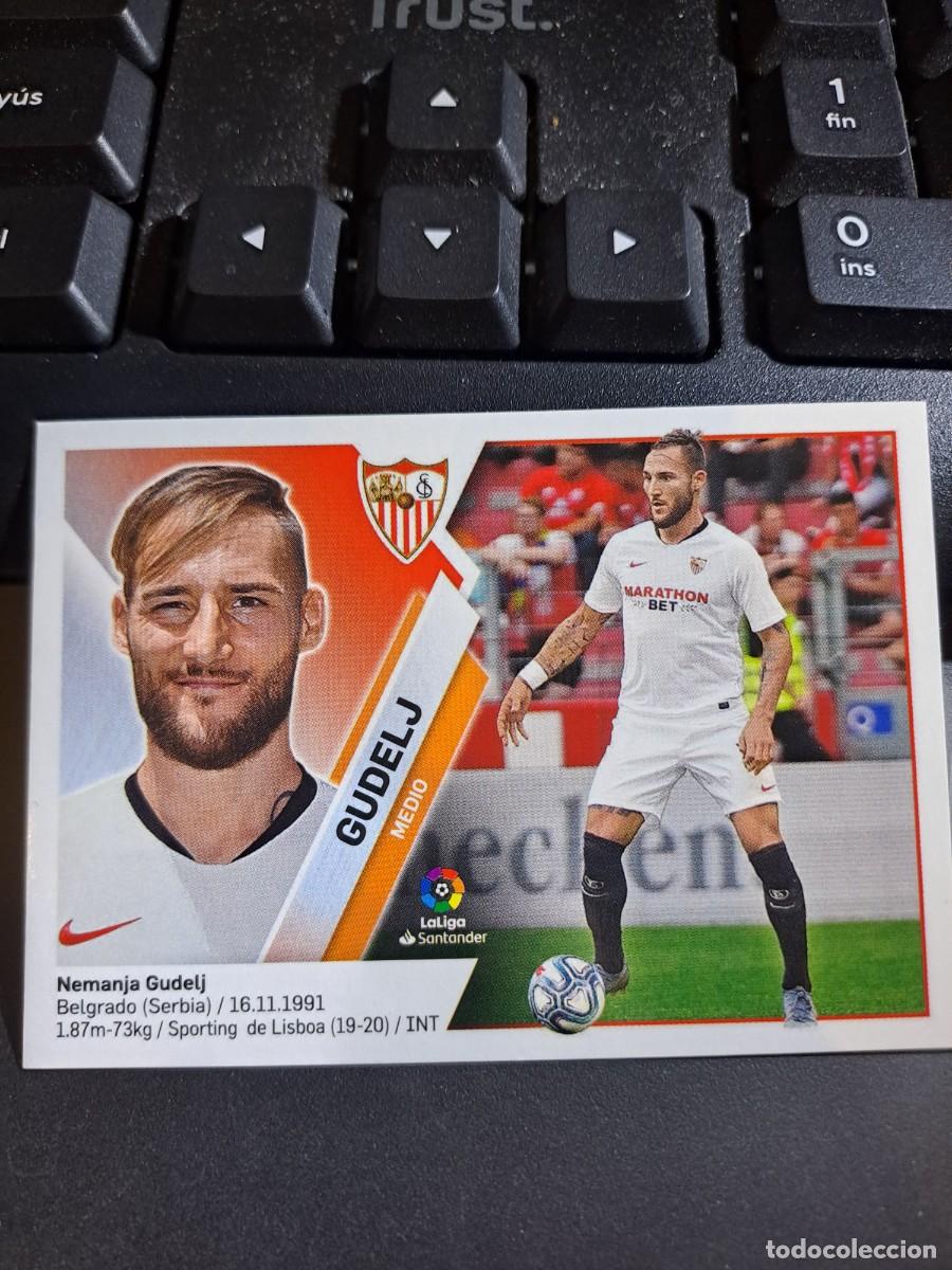 Coleccionismo Cromos antiguos: CROMO GUDELJ 9 BIS COLOCA SEVILLA LIGA 2019 2020 19 20 ESTE PANINI NUNCA PEGADO