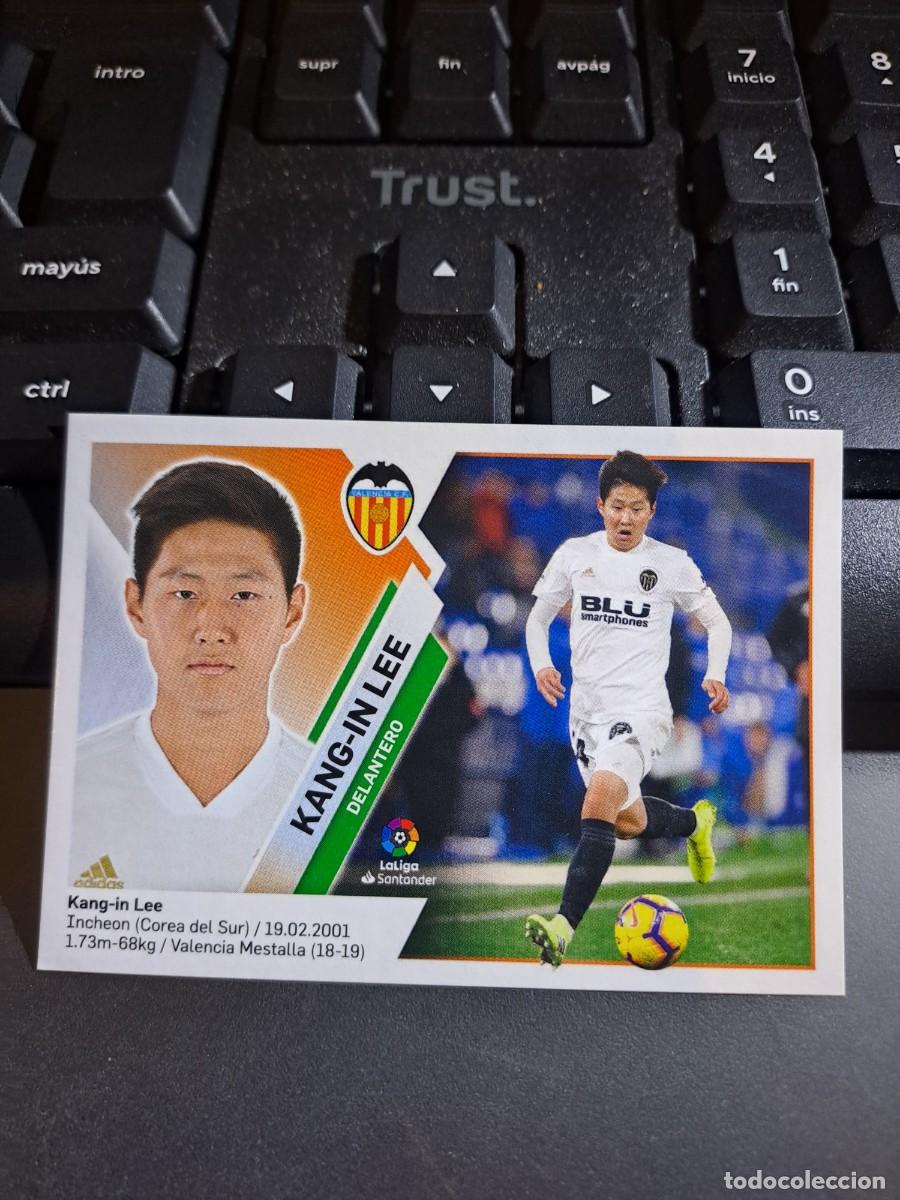 Coleccionismo Cromos antiguos: CROMO KANG-IN LEE 16 BIS COLOCA VALENCIA LIGA 2019 2020 19 20 ESTE PANINI NUNCA PEGADO