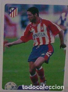 Coleccionismo Cromos antiguos: SIMEONE, AT. MADRID, TEMP. 95-96 DE MUNDI CROMO