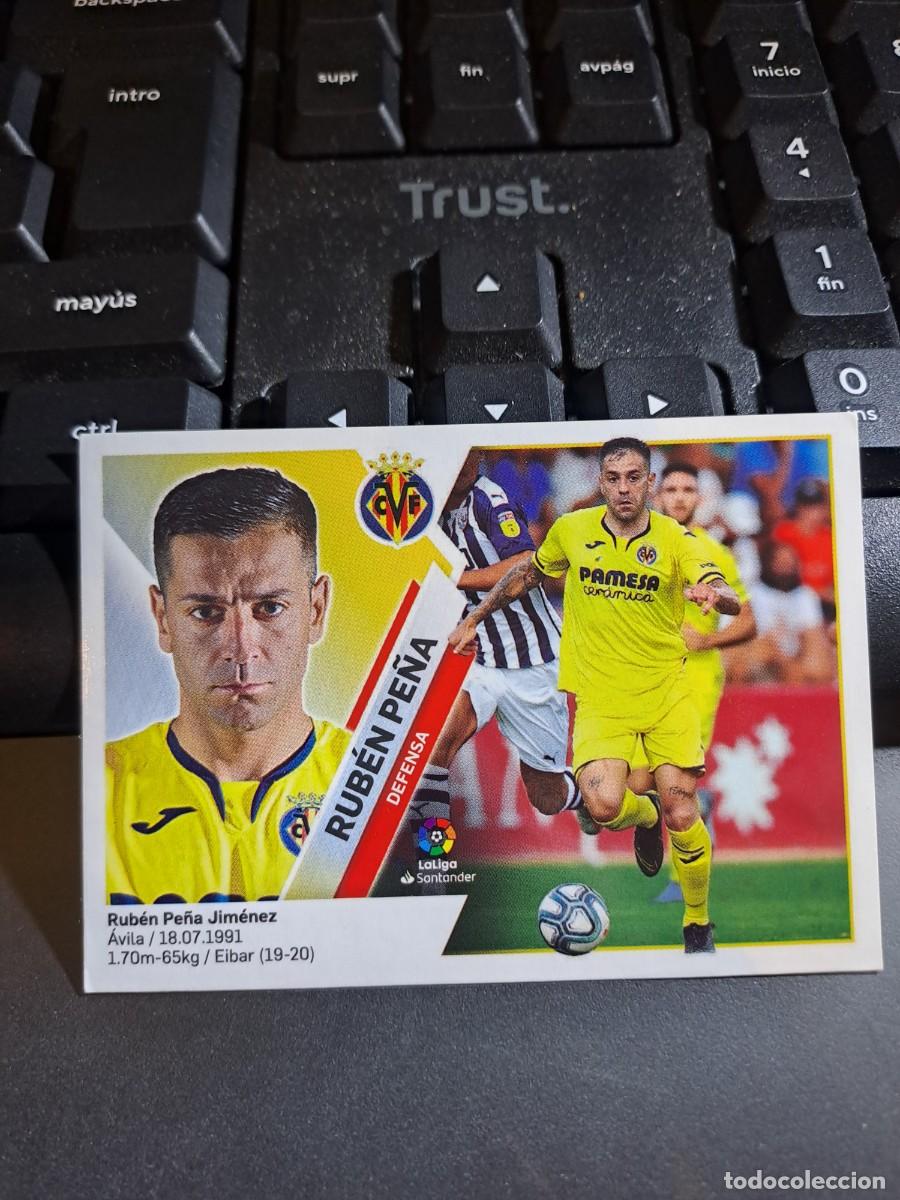 Coleccionismo Cromos antiguos: CROMO RUBEN PE&Ntilde;A 4 BIS COLOCA VILLARREAL LIGA 2019 2020 19 20 ESTE PANINI NUNCA PEGADO