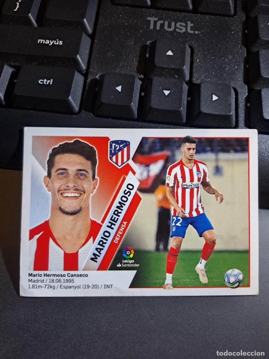 Coleccionismo Cromos antiguos: CROMO MARIO HERMOSO 4 BIS COLOCA ATLETICO DE MADRID LIGA 2019 2020 19 20 ESTE PANINI NUNCA PEGADO