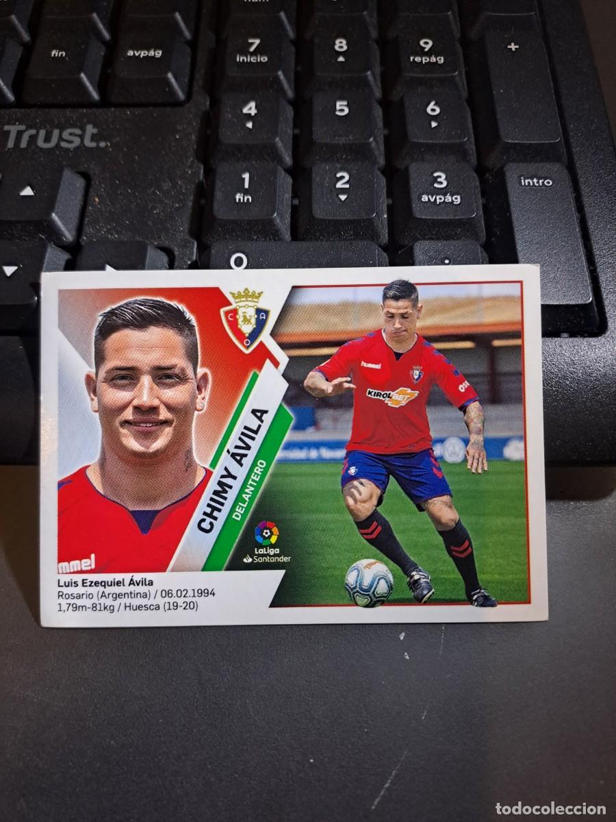 Coleccionismo Cromos antiguos: CROMO CHIMY AVILA FICHAJE 3 ULTIMOS FICHAJES 3 OSASUNA LIGA 2019 2020 19 20 ESTE PANINI NUNCA PEGADO