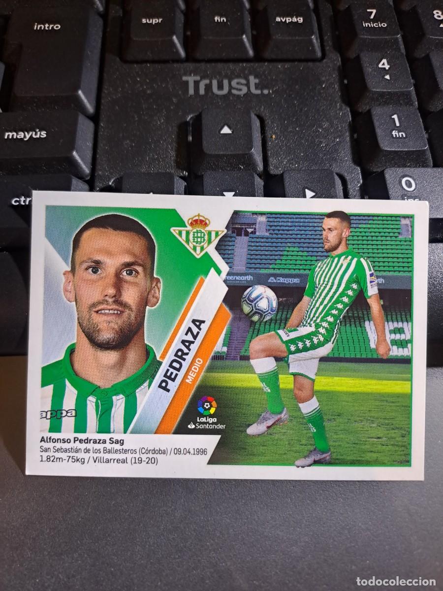 Coleccionismo Cromos antiguos: CROMO PEDRAZA 12 FICHAJE 12 ULTIMOS FICHAJES 12 BETIS LIGA 2019 2020 19 20 ESTE PANINI NUNCA PEGADO