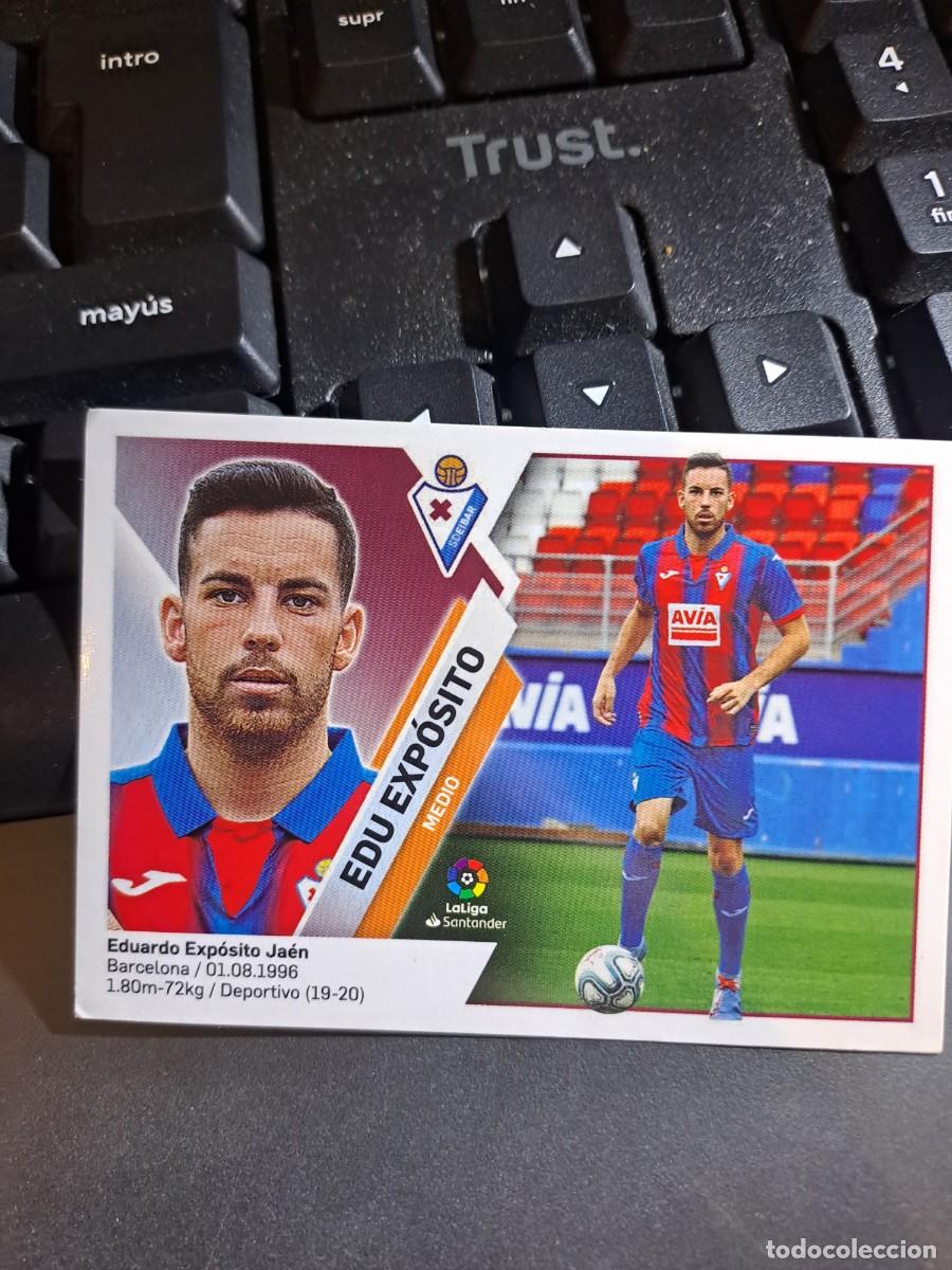 Coleccionismo Cromos antiguos: CROMO EDU EXPOSITO FICHAJE 13 ULTIMOS FICHAJES 13 EIBAR LIGA 2019 2020 19 20 ESTE PANINI NUNCA PEGAD