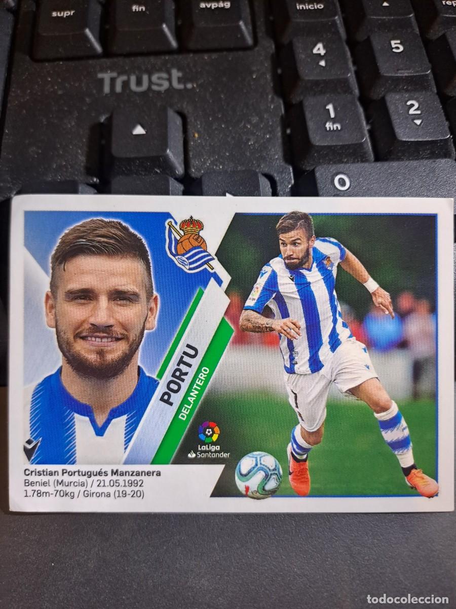 Coleccionismo Cromos antiguos: CROMO PORTU FICHAJE 15 ULTIMOS FICHAJES 15 REAL SOCIEDAD LIGA 2019 2020 19 20 ESTE PANINI NUNCA PEGA
