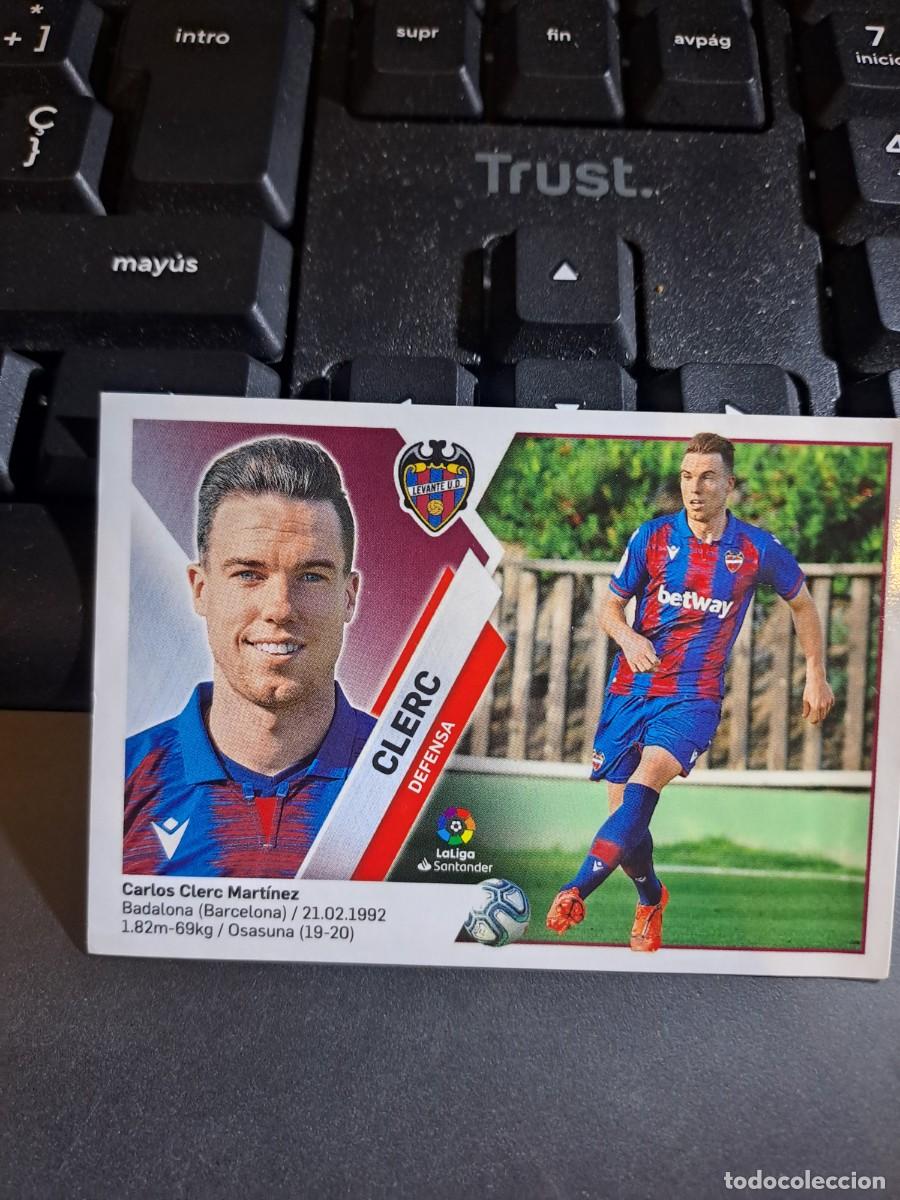 Coleccionismo Cromos antiguos: CROMO CLERC 18 FICHAJE 18 ULTIMOS FICHAJES 18 LEVANTE LIGA 2019 2020 19 20 ESTE PANINI NUNCA PEGADO