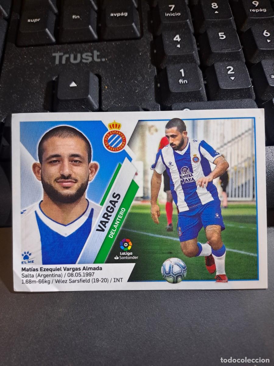 Collectionnisme Cartes &agrave; collectionner anciennes: CROMO VARGAS 25 FICHAJE 25 ULTIMOS FICHAJES 25 ESPANYOL LIGA 2019 2020 19 20 ESTE PANINI NUNCA PEGAD