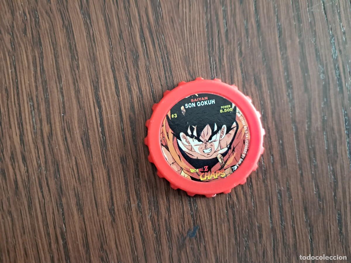 Coleccionismo Cromos antiguos: TAZO / CHAP N&ordm; 3 COLECCI&Oacute;N DRAGON BALL Z, MATUTANO. SAIYAN SON GOKUH, A&Ntilde;O 1989.