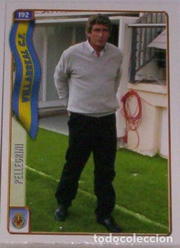 Sammeln alte Sammelbilder: PELLEGRINI. ENTRENADOR. VILLAREAL TEMP. 2005-06. MUNDI CROMO