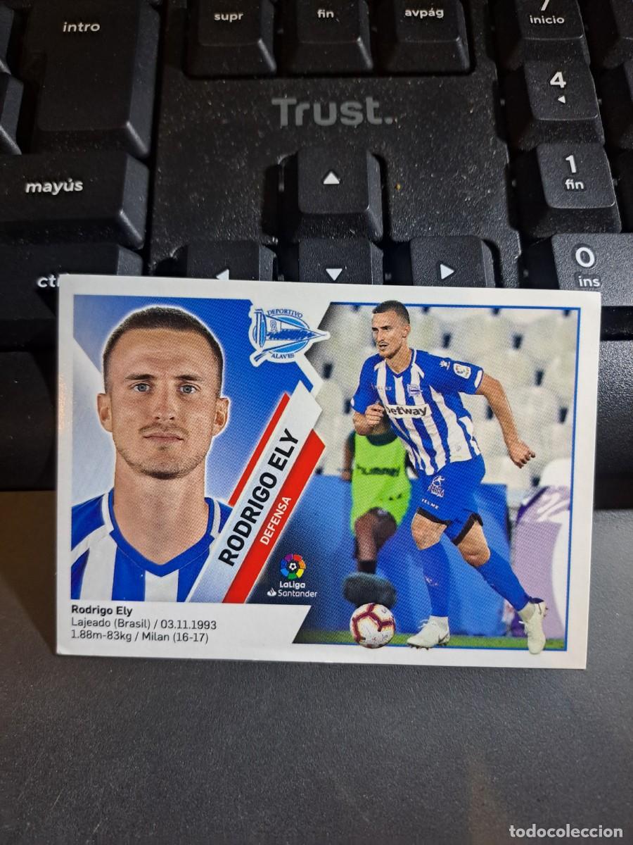 Coleccionismo Cromos antiguos: CROMO RODRIGO ELY 5B 5 B ALAVES LIGA 2019 2020 19 20 ESTE PANINI NUNCA PEGADO
