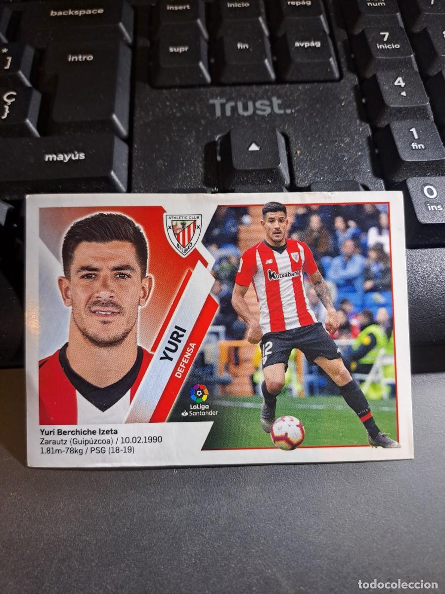 Coleccionismo Cromos antiguos: CROMO YURI 7A 7 A ATHLETIC CLUB DE BILBAO LIGA 2019 2020 19 20 ESTE PANINI NUNCA PEGADO