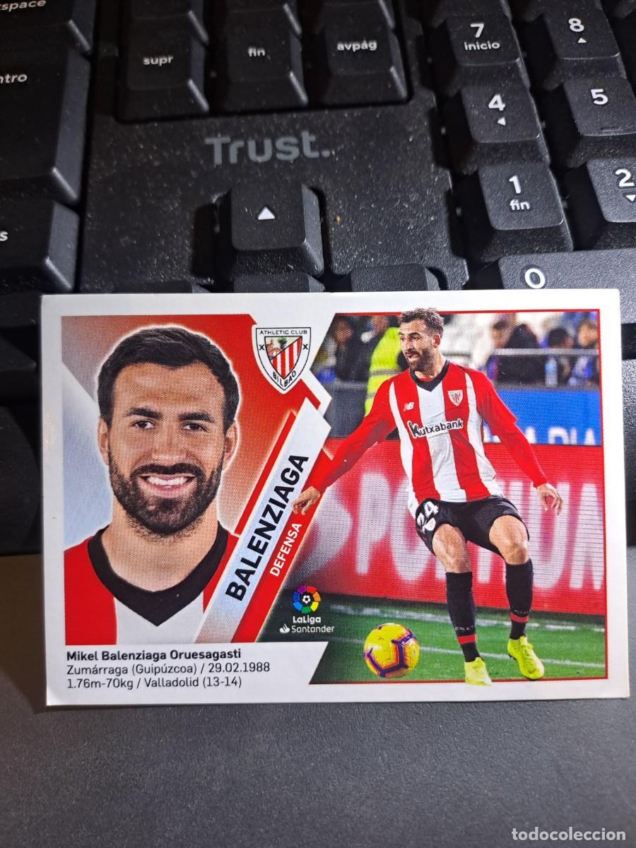 Coleccionismo Cromos antiguos: CROMO BALENZIAGA 7B 7 B ATHLETIC CLUB DE BILBAO LIGA 2019 2020 19 20 ESTE PANINI NUNCA PEGADO