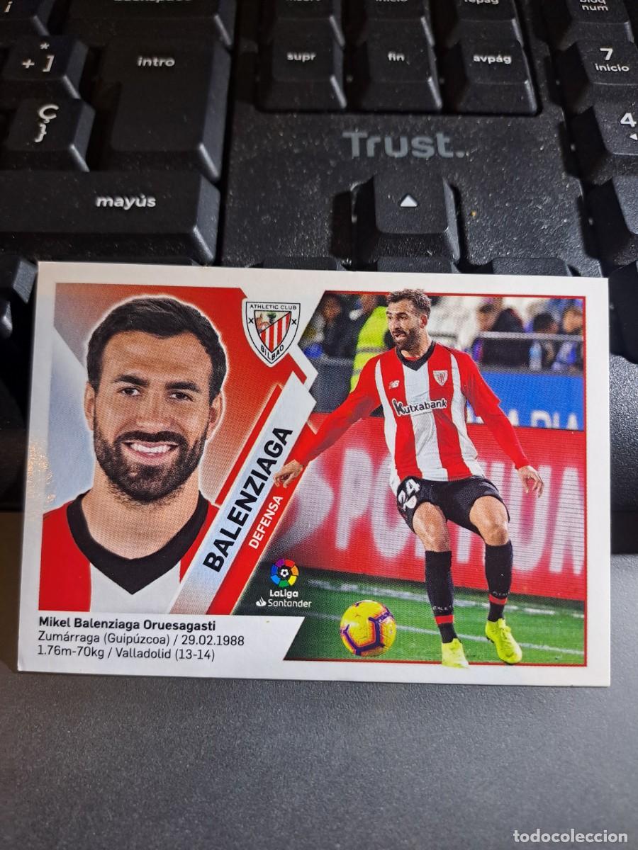 Coleccionismo Cromos antiguos: CROMO BALENZIAGA 7B 7 B ATHLETIC CLUB DE BILBAO LIGA 2019 2020 19 20 ESTE PANINI NUNCA PEGADO