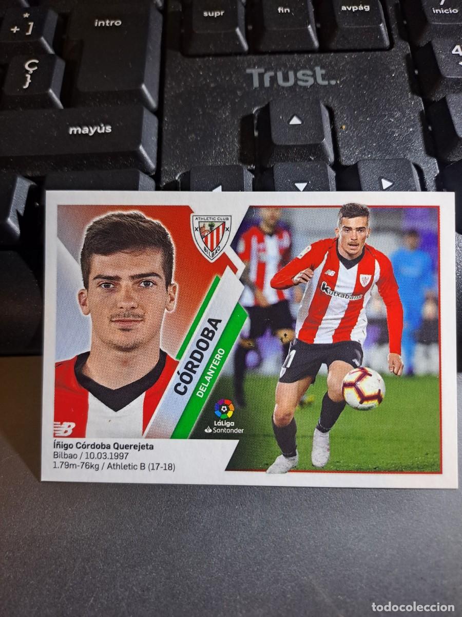 Coleccionismo Cromos antiguos: CROMO CORDOBA 15 ATHLETIC CLUB DE BILBAO LIGA 2019 2020 19 20 ESTE PANINI NUNCA PEGADO