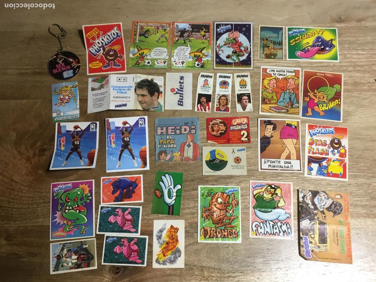 Coleccionismo Cromos antiguos: phoskitos lote cromos variados nunca pegados