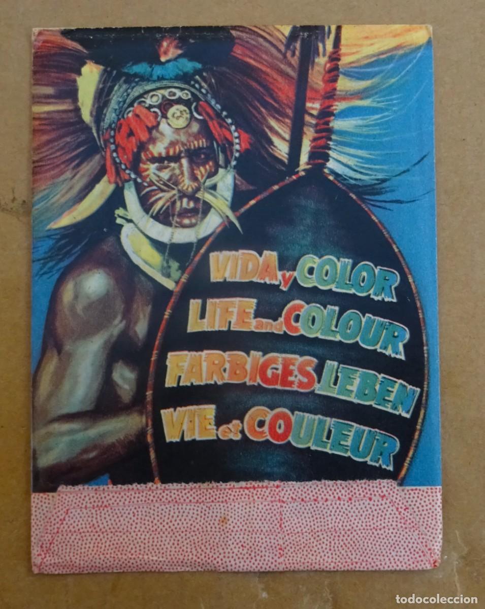 Collezionismo Figurine antiche: SOBRE DE CROMOS VIDA Y COLOR MAGA 1970 SIN ABRIR