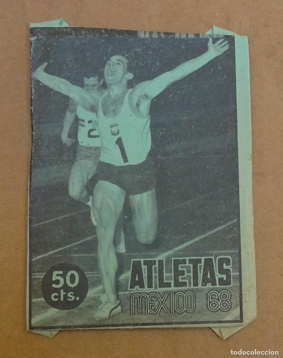 Colecionismo Cromos antigos: SOBRE DE CROMOS ATLETAS MEXICO 68 FHER SIN ABRIR
