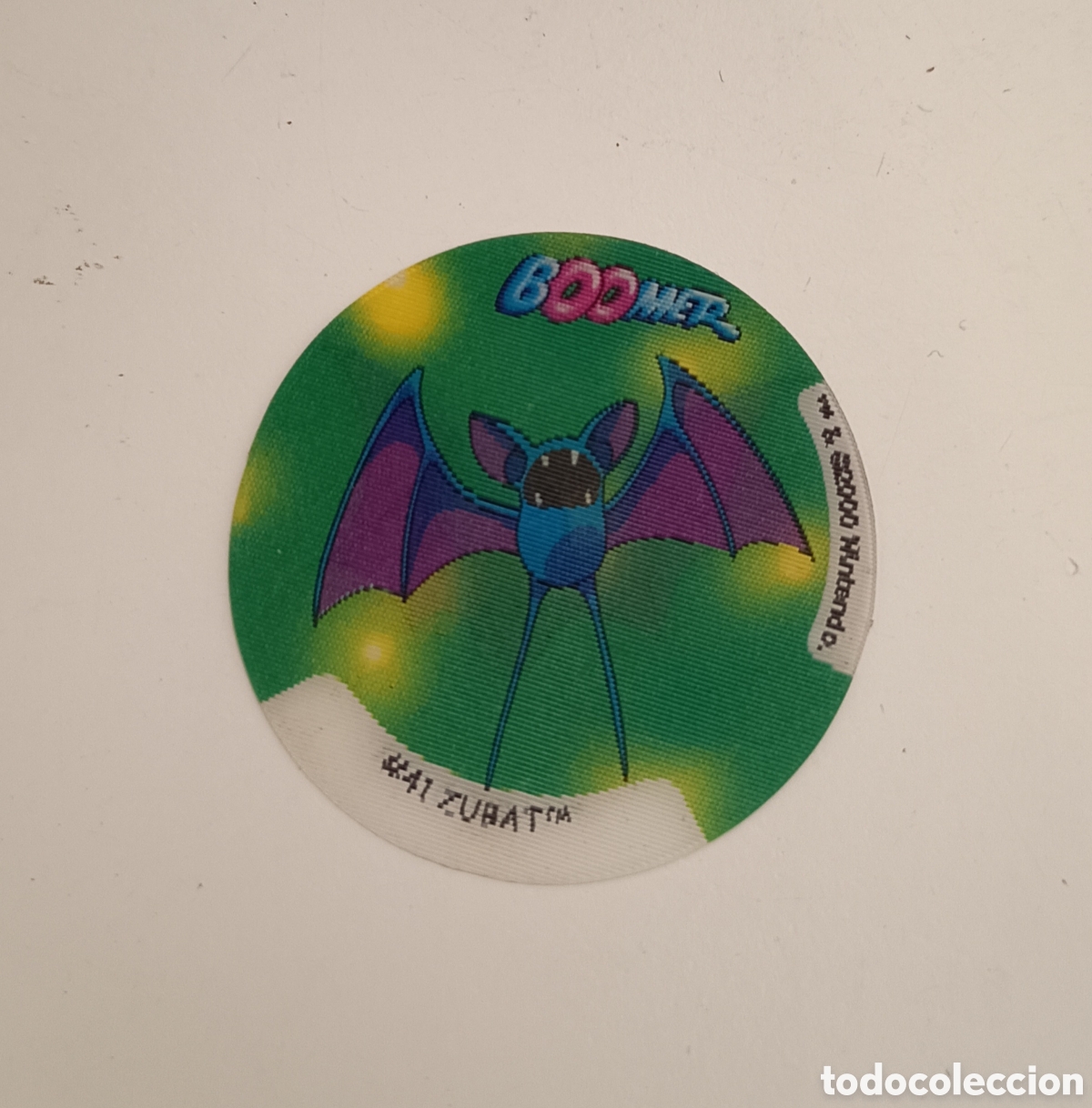 Coleccionismo Cromos antiguos: Tazo Pokemon Boomer Holografico