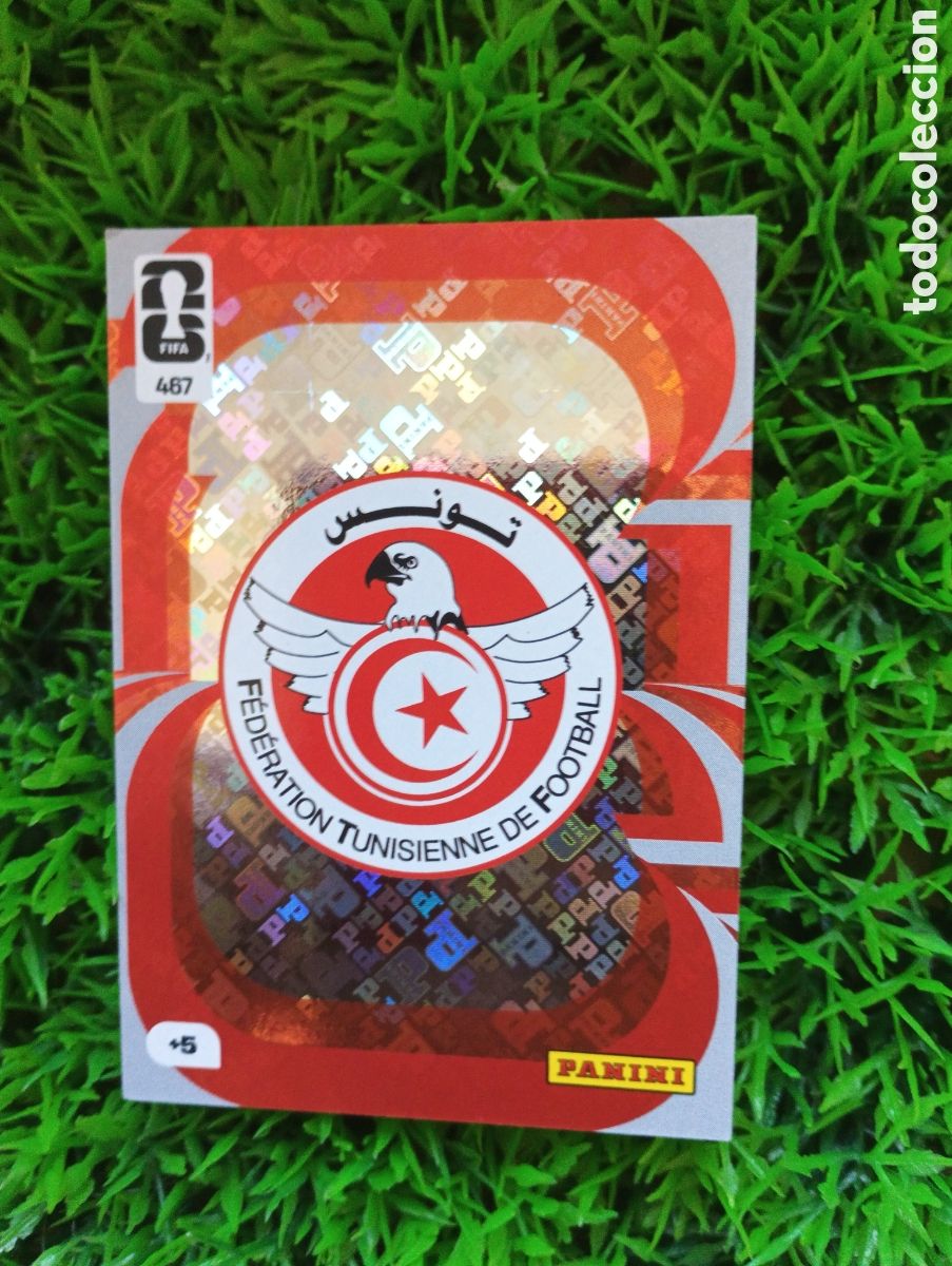 Coleccionismo Cromos antiguos: Escudo Tunez Adrenalyn XL Mundial 2026 # 467
