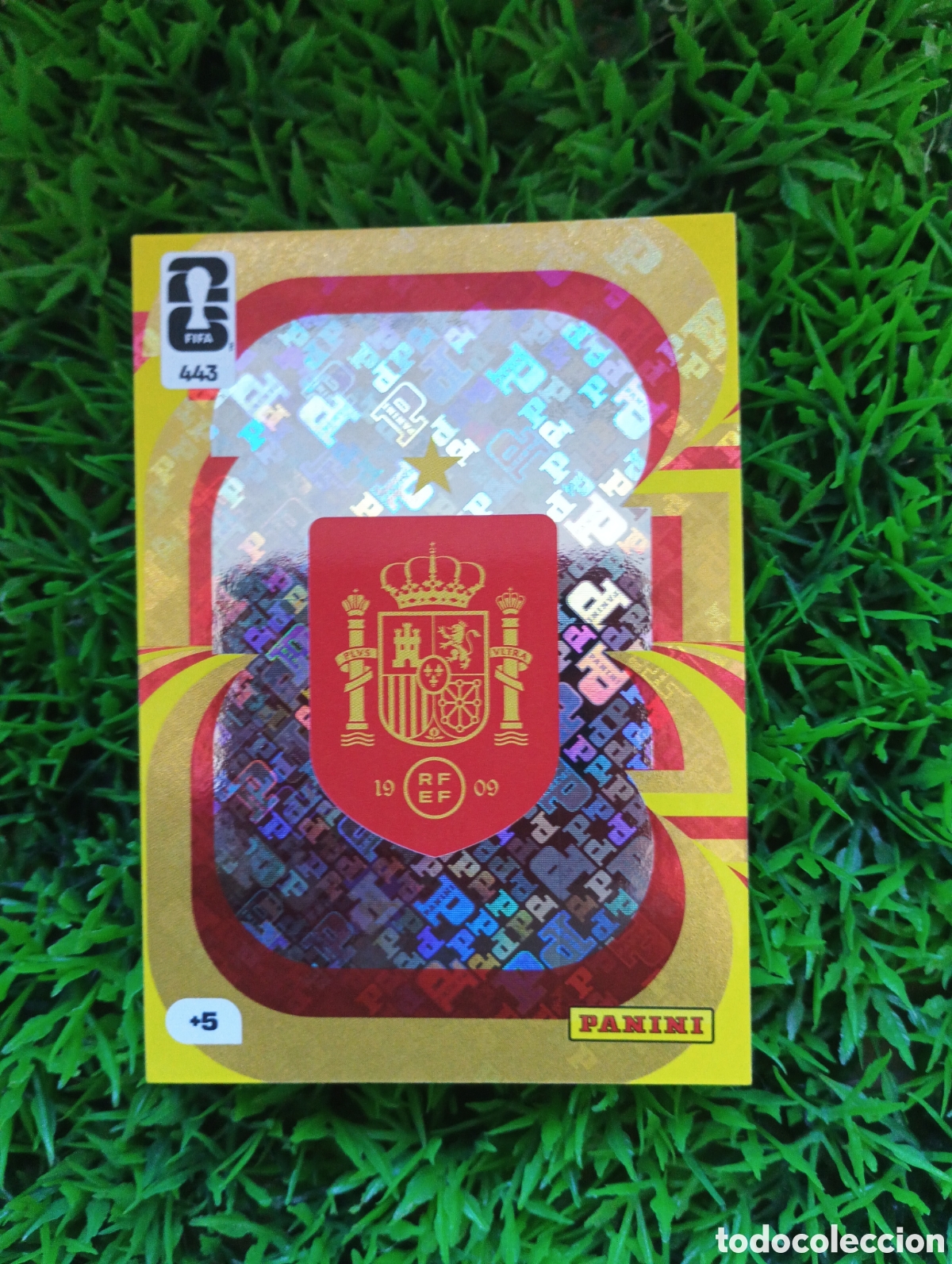 Coleccionismo Cromos antiguos: Escudo Espa&ntilde;a Adrenalyn XL Mundial 2026 # 443