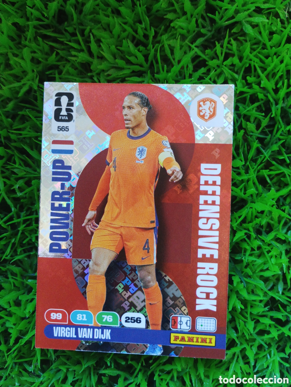 Coleccionismo Cromos antiguos: Van Dijk Holanda DEFENSIVE ROCK Adrenalyn XL Mundial 2026 # 565