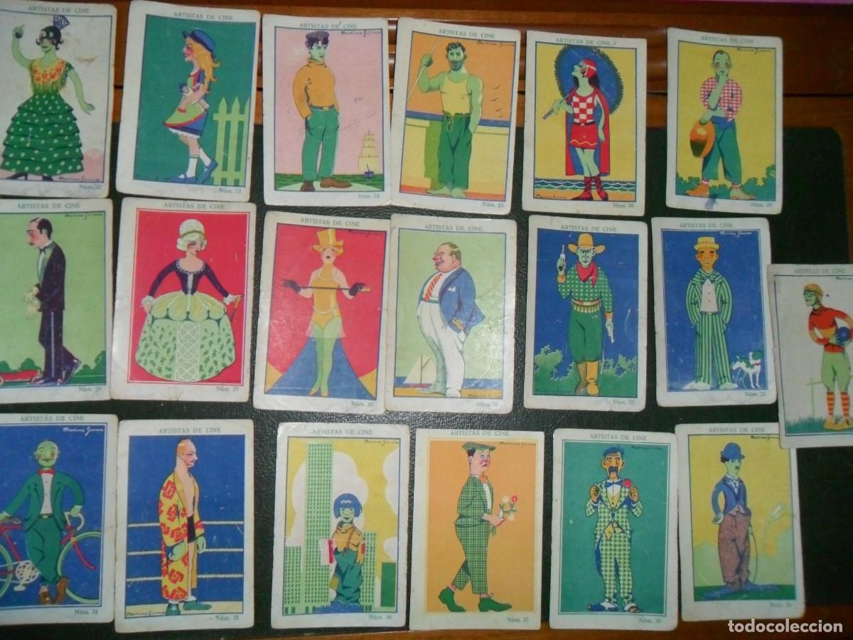 Coleccionismo Cromos antiguos: CHCOLATE AMATLLER ARTISTAS DEL CINE COMPLETA DIFICIL