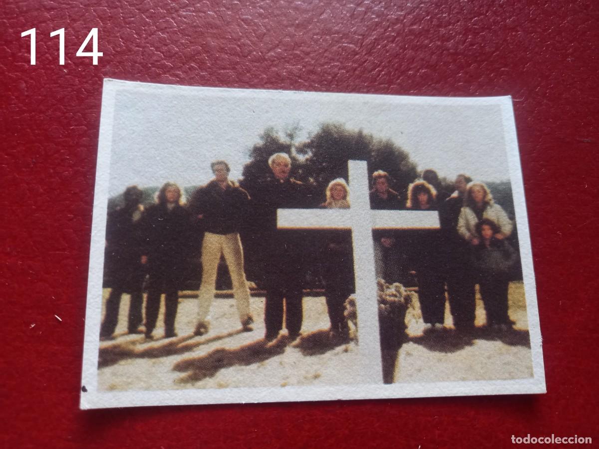 Coleccionismo Cromos antiguos: Cromo n.114 V los visitantes 1984 sin pegar