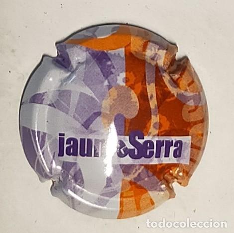 Collectable Antique Stickers: PLACA DE JAUME SERRA CON UN DISE&Ntilde;O MODERNO N&ordm; 1