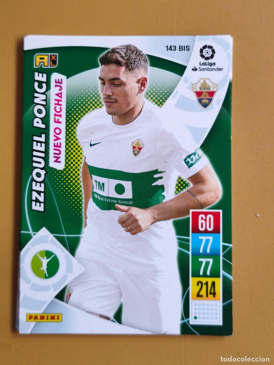 Collectable Antique Stickers: ezequiel ponce, 2021 22 nuevo fichaje