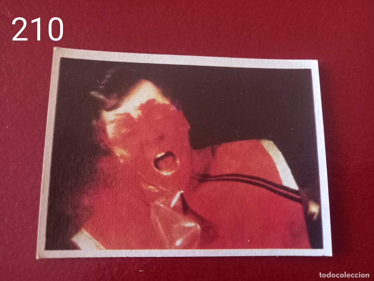 Colecionismo Cromos antigos: Cromo n.210 V los visitantes 1984 sin pegar