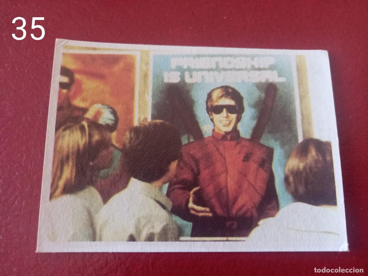 Coleccionismo Cromos antiguos: Cromo n.35 V los visitantes 1984 sin pegar