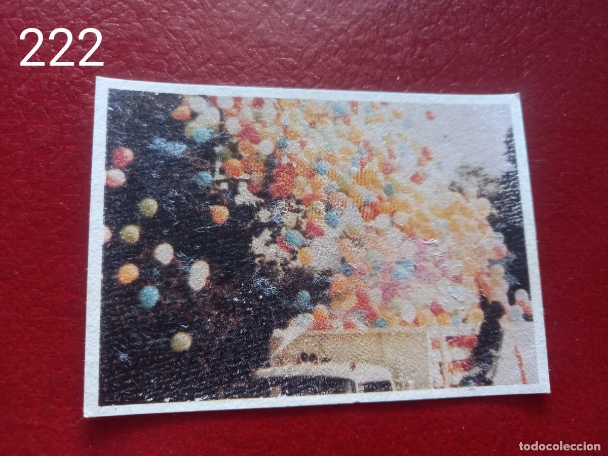Coleccionismo Cromos antiguos: Cromo n.222 V los visitantes 1984 sin pegar