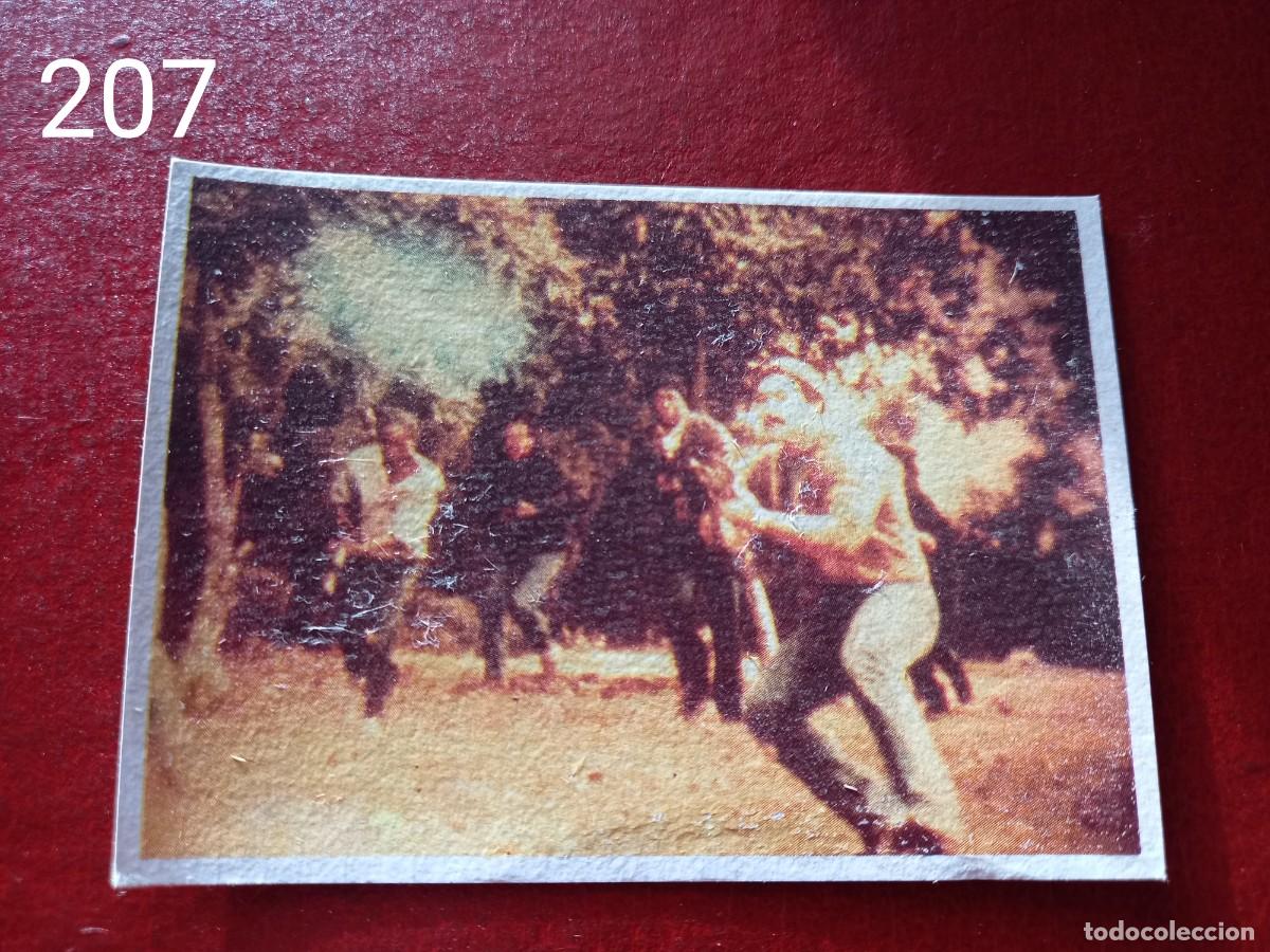 Coleccionismo Cromos antiguos: Cromo n.207 V los visitantes 1984 sin pegar
