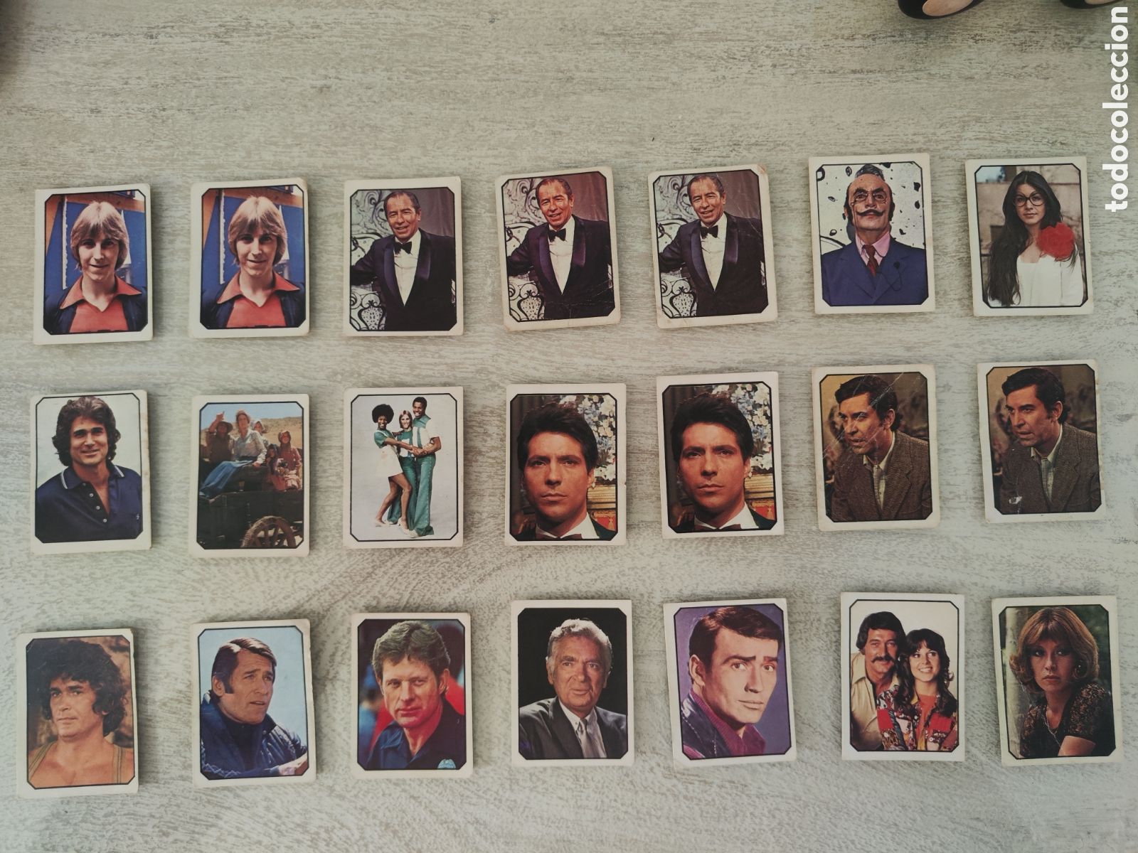 Coleccionismo Cromos antiguos: Lote 42 cromos sin pegar ediciones este colecci&oacute;n Fans LEER