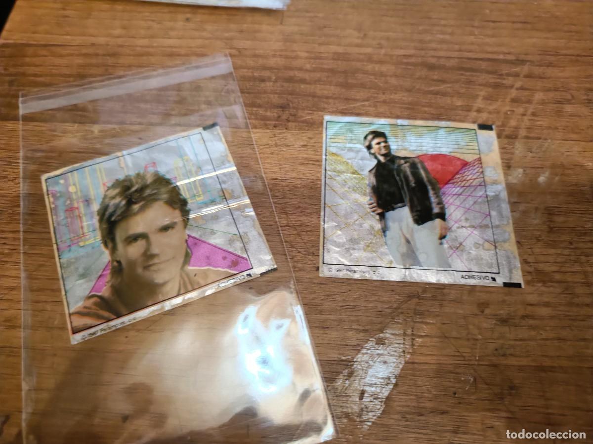 Colecionismo Cromos antigos: CROMO PEGATINA CHICLE MACGYVER