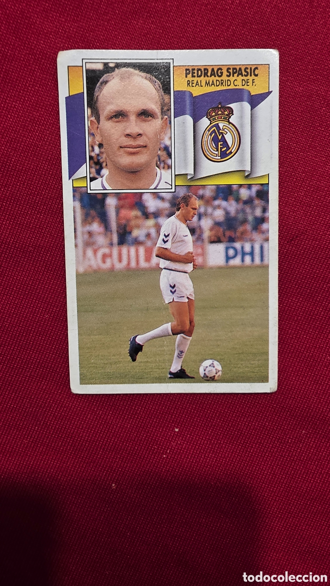 Coleccionismo Cromos antiguos: CROMO LIGA ESTE PETRAG SPASIC &rdquo;FICHAJE 33&rdquo;