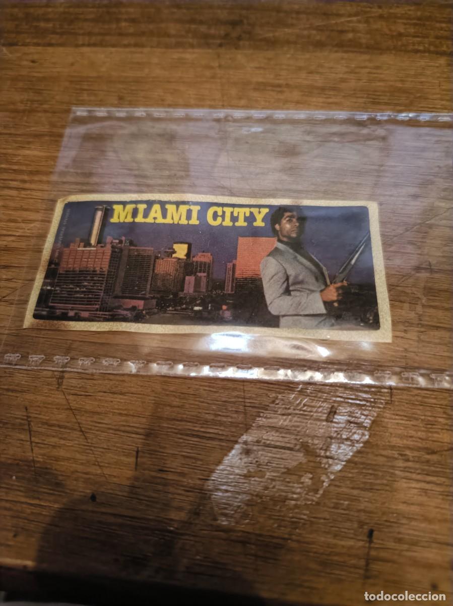 Coleccionismo Cromos antiguos: CROMO PEGATINA CHICLE MIAMI VICE
